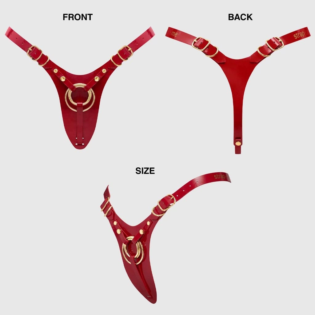 Strap-On-Me - Harnas Fabulous - One Size - Rood