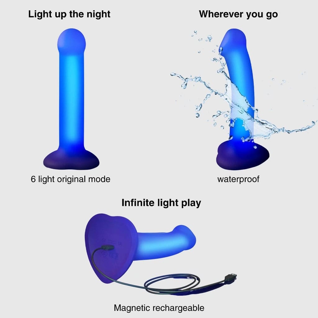 Strap-On-Me - Glow-LED Dildo