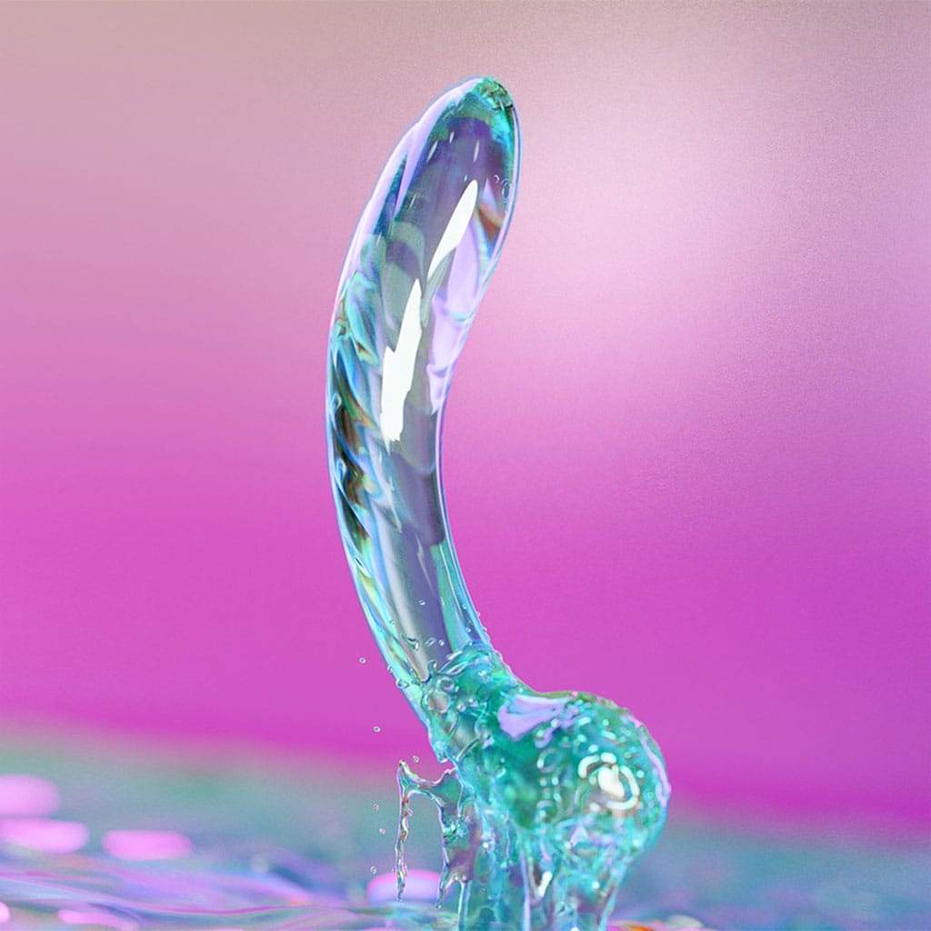 Biird Kalii - Glazen G-spot & Prostaat Dildo