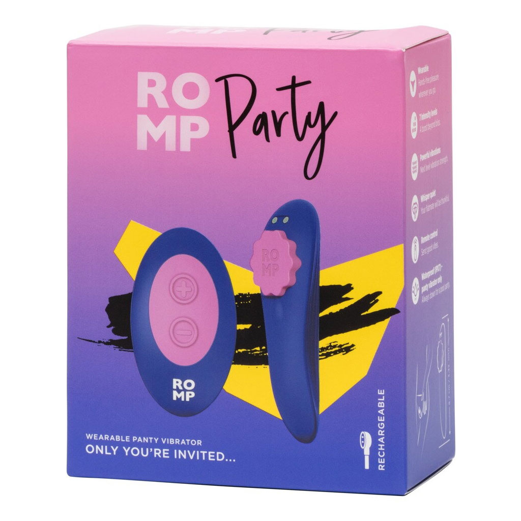 ROMP - Party Panty Vibrator met Afstandsbediening verpakking