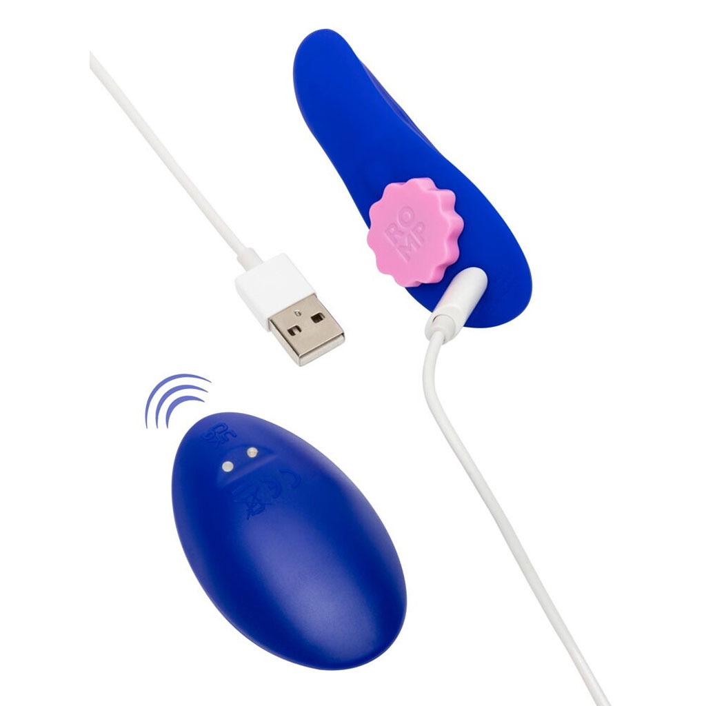 ROMP - Party Panty Vibrator met Afstandsbediening opladen