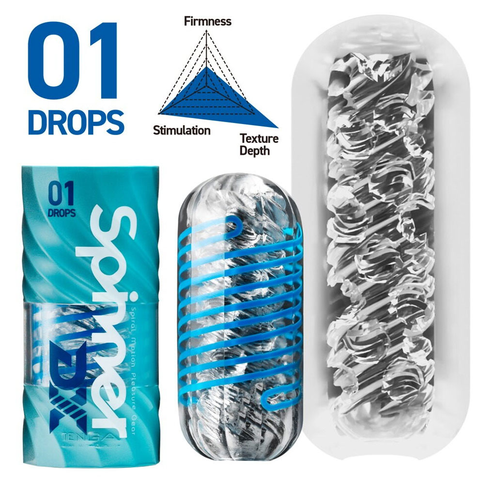 Tenga - Spinner DX Masturbator - 01 Drops info