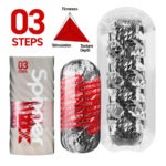 Tenga - Spinner DX Masturbator - 03 Steps informatie