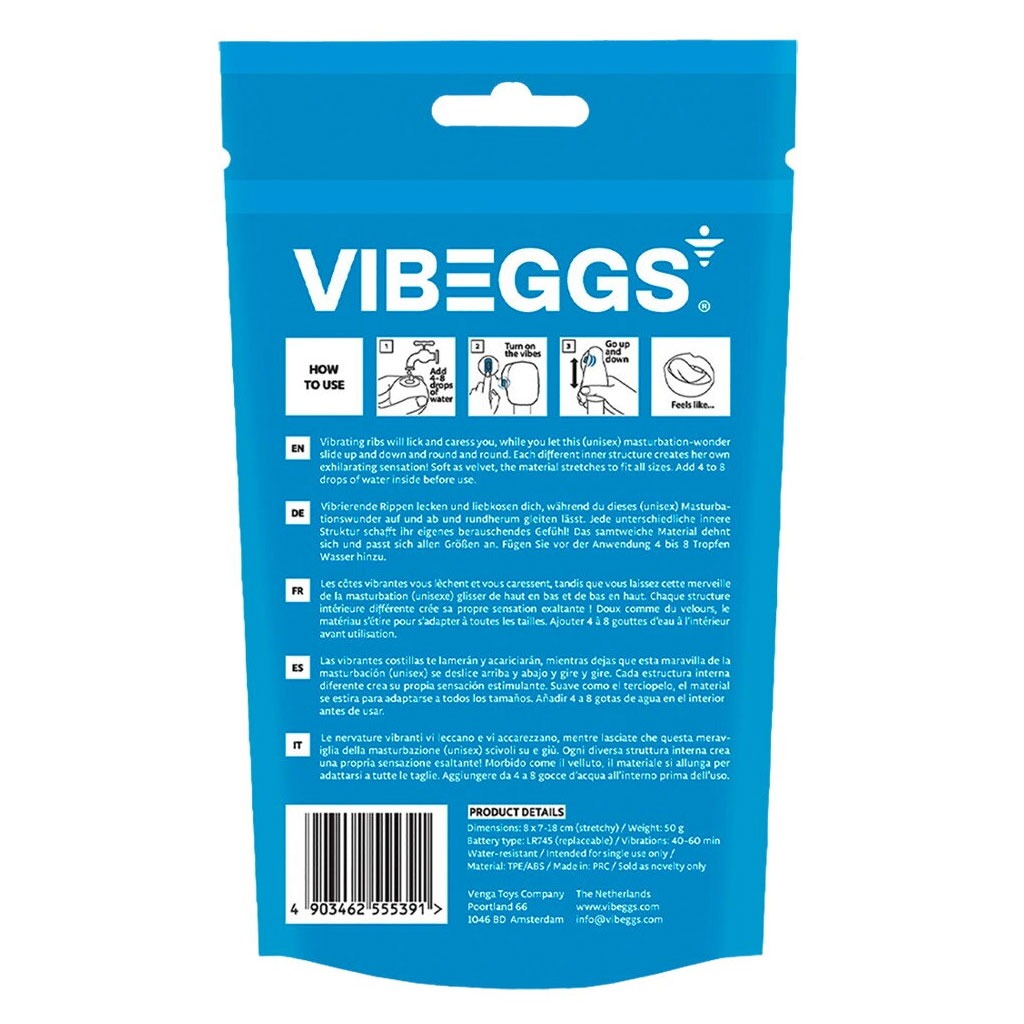 Vibeggs - Vibrerend Masturbatie Ei - Candy Curves verpakking