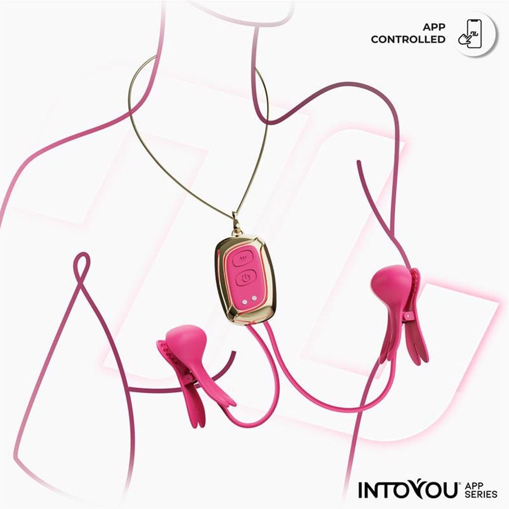 INTOYOU Tickly – Vibrerende Tepelklemmen met App