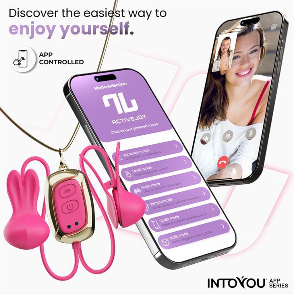 INTOYOU Tickly – Vibrerende Tepelklemmen met App