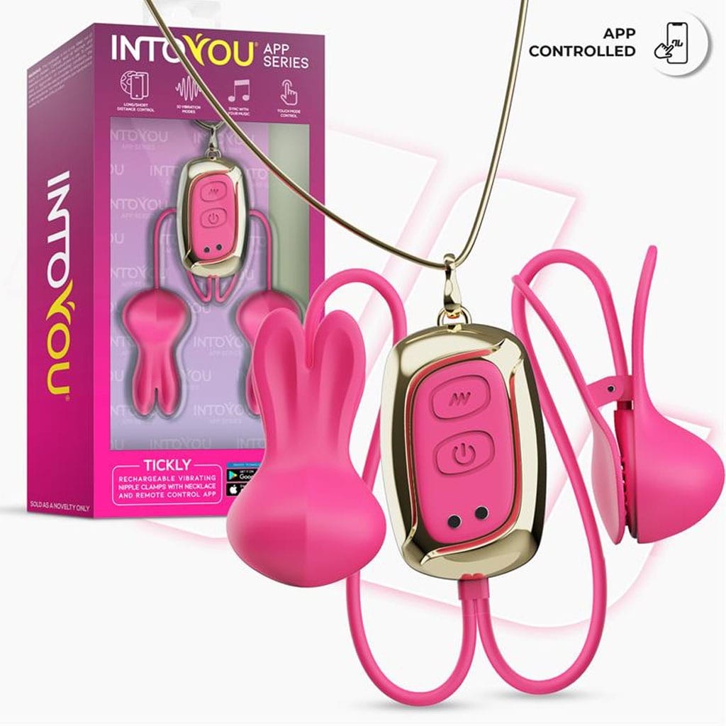INTOYOU Tickly – Vibrerende Tepelklemmen met App