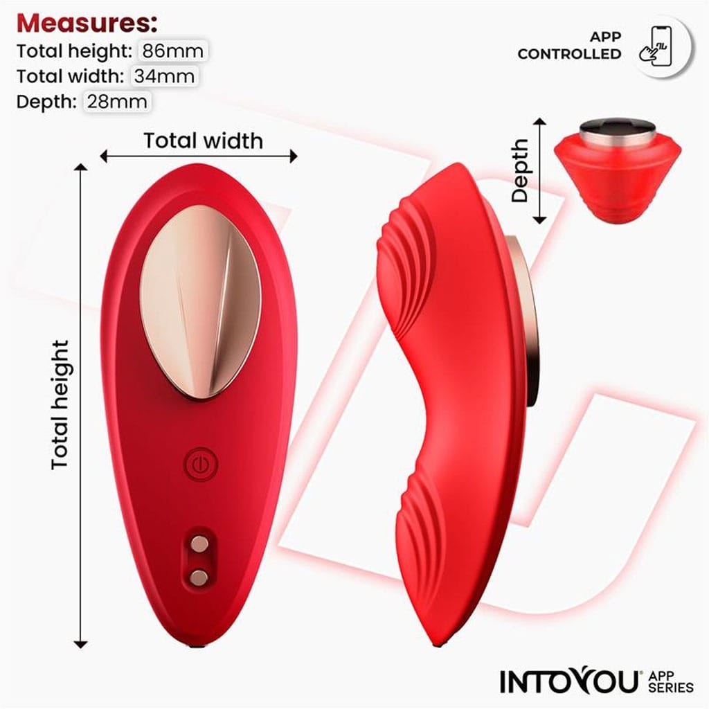 INTOYOU Panty Vibrator - Rood