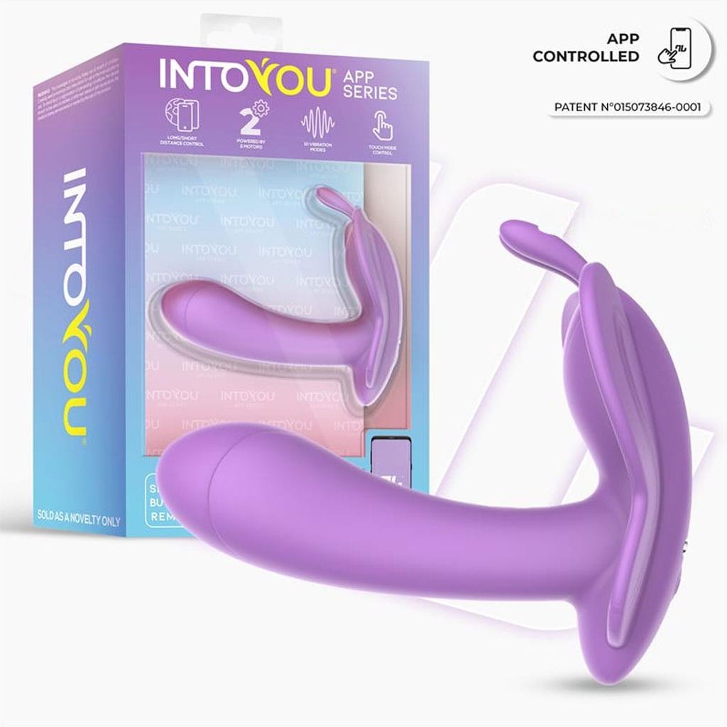 INTOYOU Wingy - Draagbare vlinder vibrator met App
