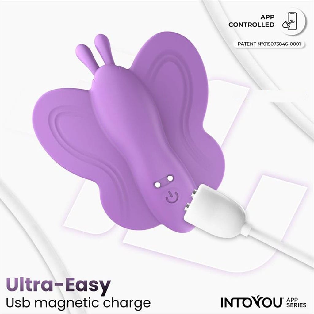 INTOYOU Wingy - Draagbare vlinder vibrator met App