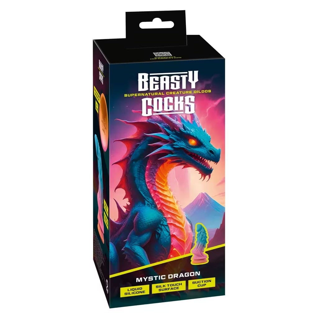 Beasty Cocks – Mystic Dragon Dildo met Zuignap
