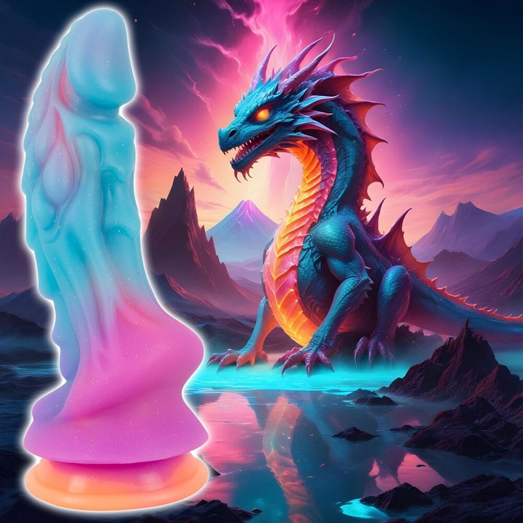 Beasty Cocks – Mystic Dragon Dildo met Zuignap