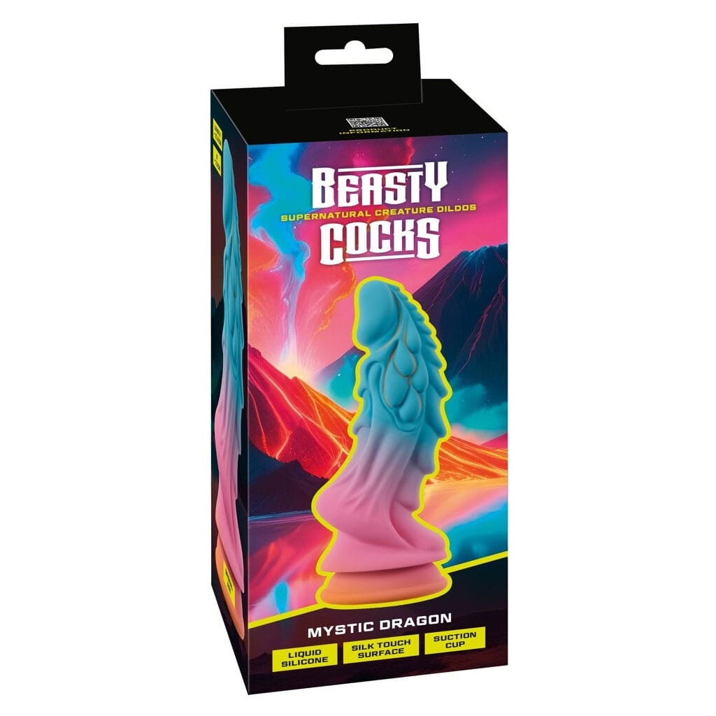 Beasty Cocks – Mystic Dragon Dildo met Zuignap