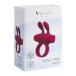S Pleasures - Vibrerende Rabbit Cockring Roze