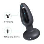 HoneyPlayBox - Snuggy Flapping Vibrerende Buttplug