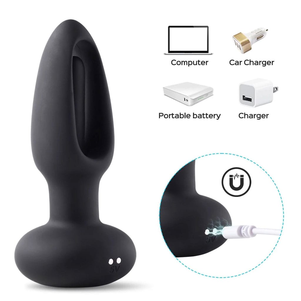 HoneyPlayBox - Snuggy Flapping Vibrerende Buttplug
