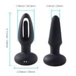HoneyPlayBox - Snuggy Flapping Vibrerende Buttplug