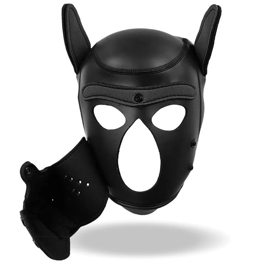 INTOYOU - Dog Mask Zwart