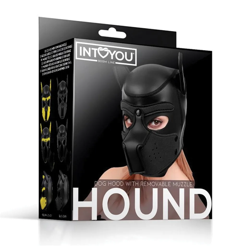 INTOYOU - Dog Mask Zwart