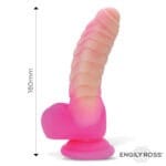 Engily Ross - Scalidor Luminiscent Monster Dildo met Ballen