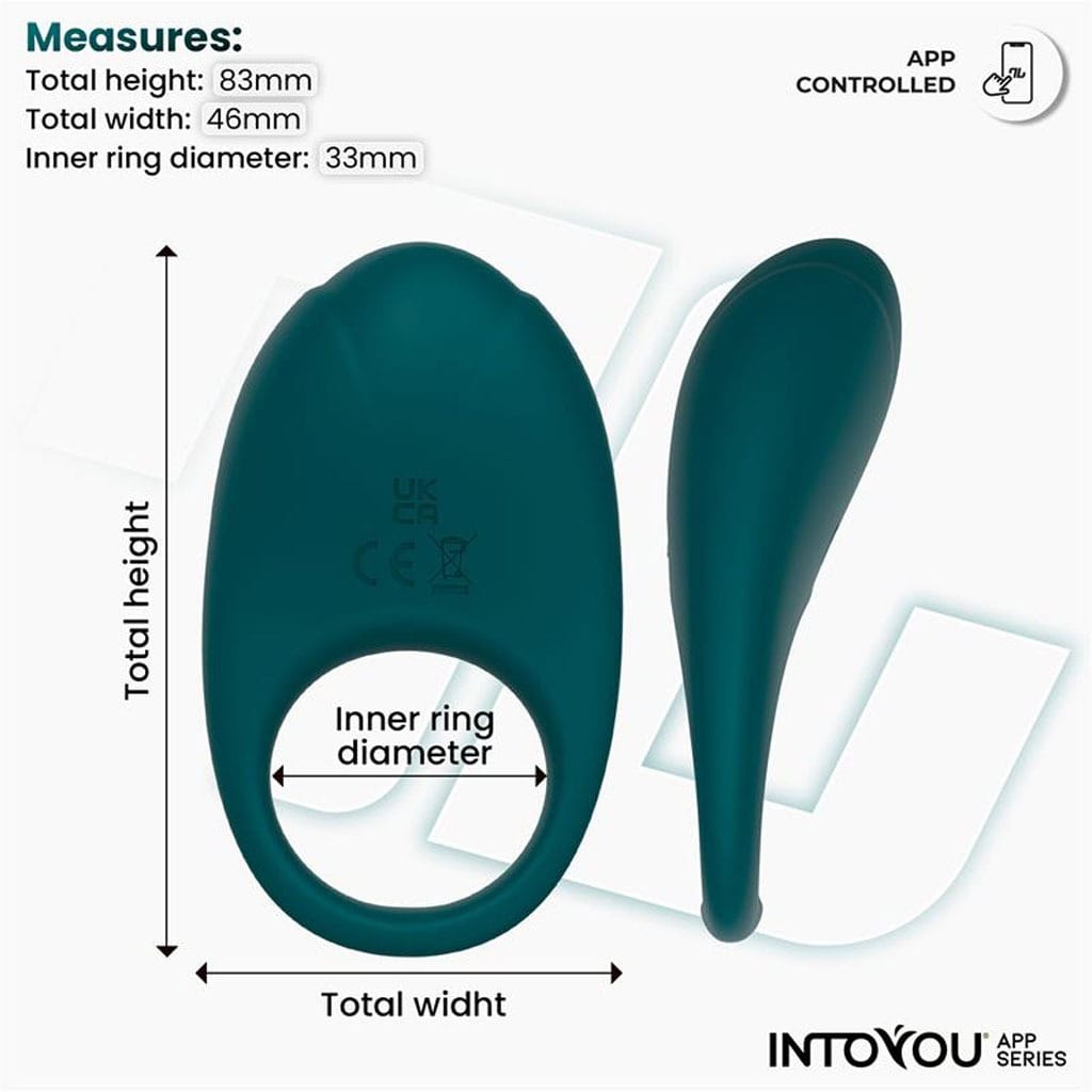 INTOYOU Ringo - Vibrerende Cockring met App