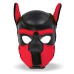 INTOYOU - Dog Mask Rood/Zwart