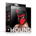 INTOYOU - Dog Mask Rood/Zwart
