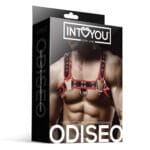 INTOYOU - Odiseo Borstharnas voor Mannen Rood/Zwart