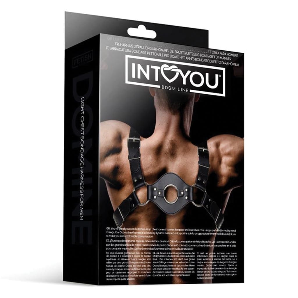 INTOYOU - Quovis Borstharnas voor Mannen Zwart