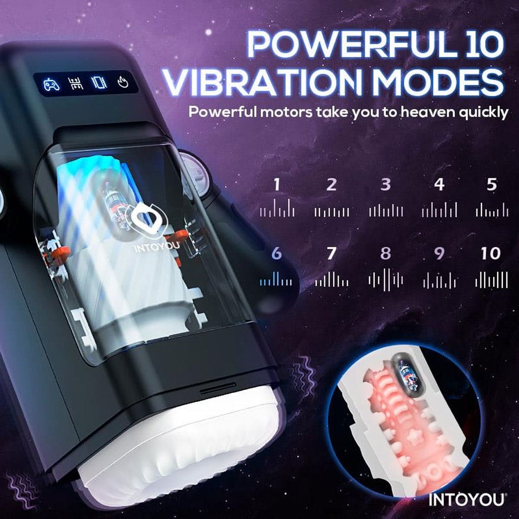 INTOYOU ELON - Slimme bewegende vibrerende Masturbator