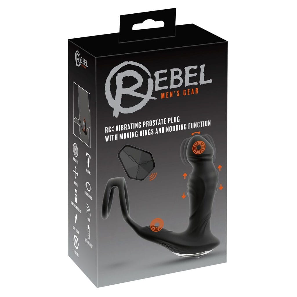 Rebel - Prostaat Vibrator met Bewegende Kop