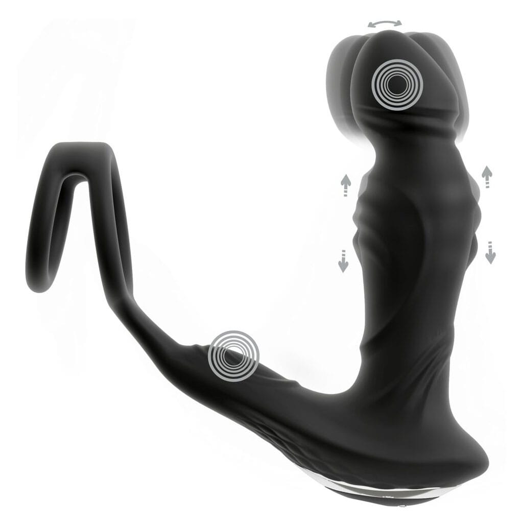 Rebel - Prostaat Vibrator met Bewegende Kop