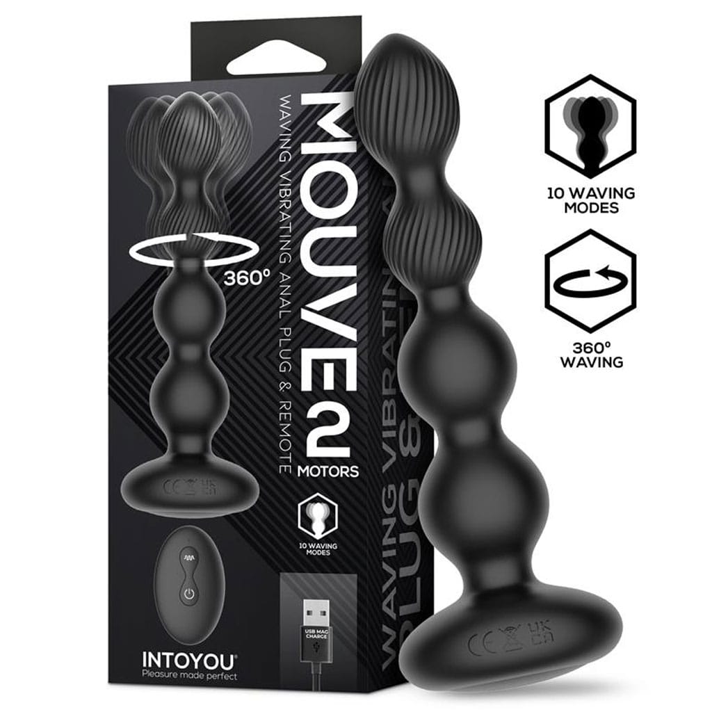 INTOYOU - Mouve Vibrerende en Roterende Anaalplug