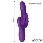 INTOYOU - Triya Flipping Tong Rabbit Vibrator met Anaalkralen