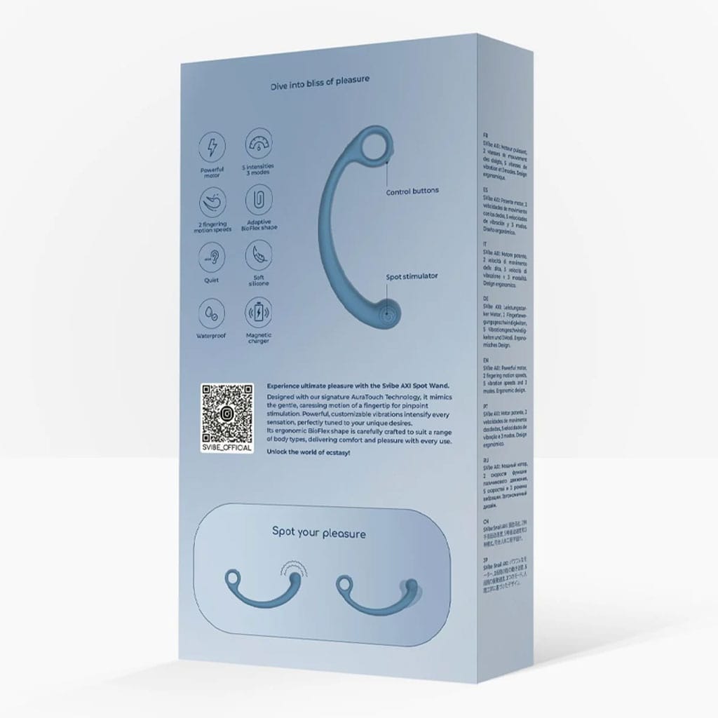 SVibe - Axi Snail Spot Wand Blauw