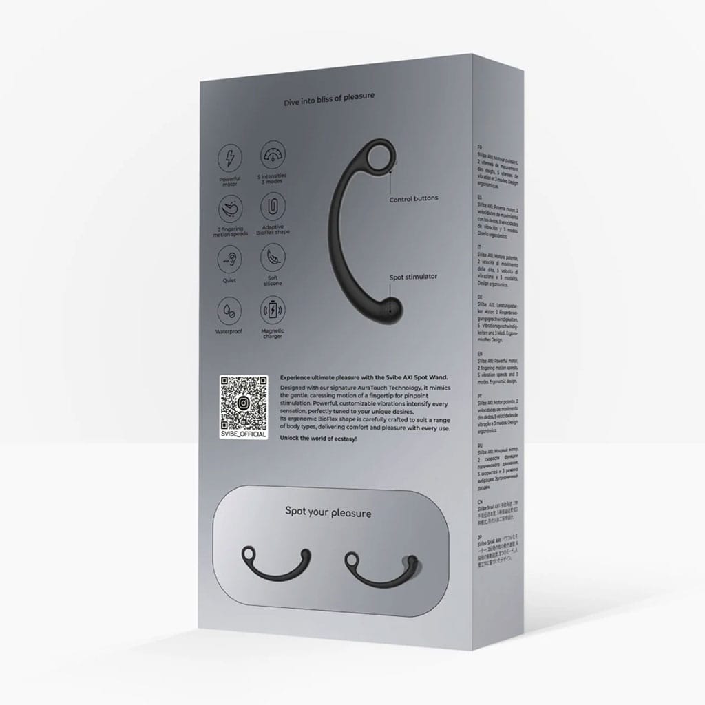 SVibe - Axi Snail Spot Wand Zwart