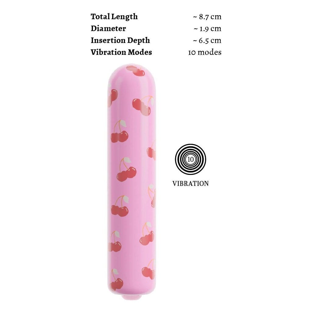 Beau Coeur - Bullet Vibrator Cherry