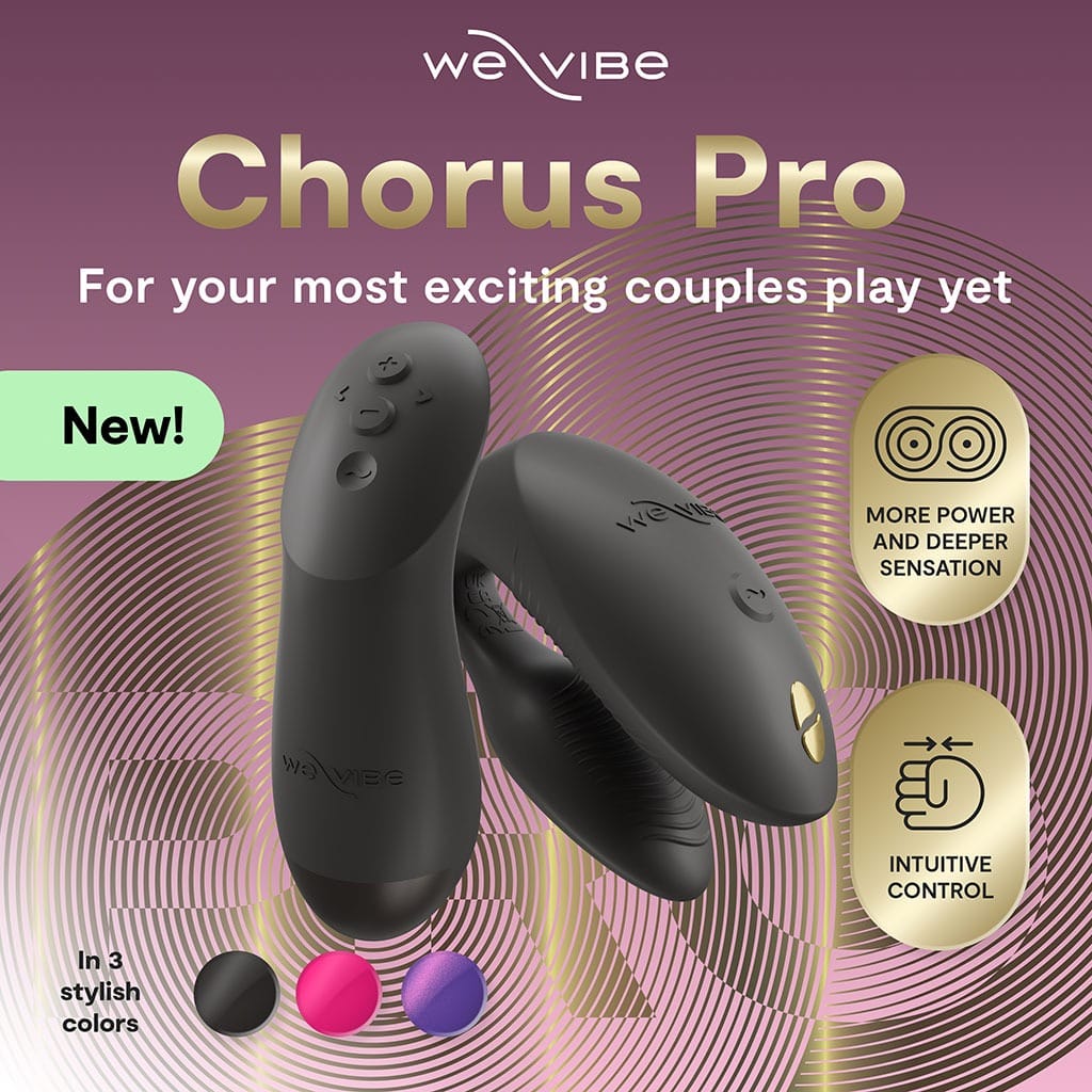 We-Vibe Chorus Pro - Zwart