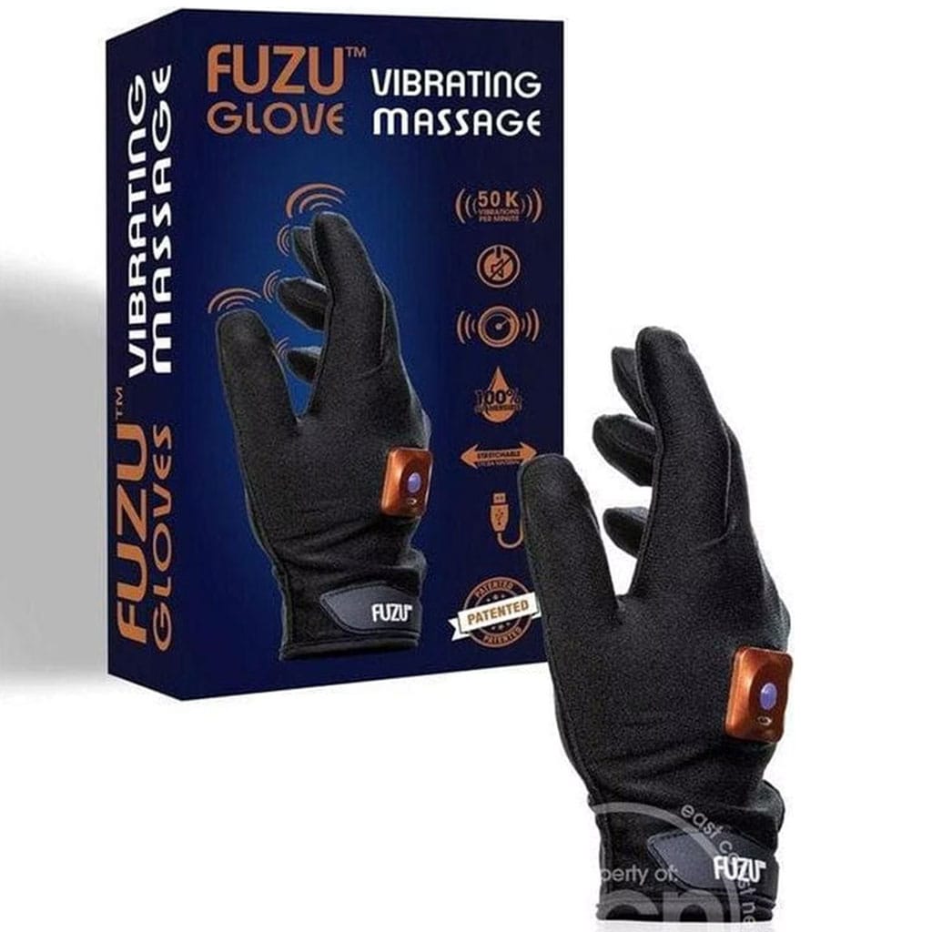 FUZU - Vibrerende Massagehandschoen Rechterhand - Medium