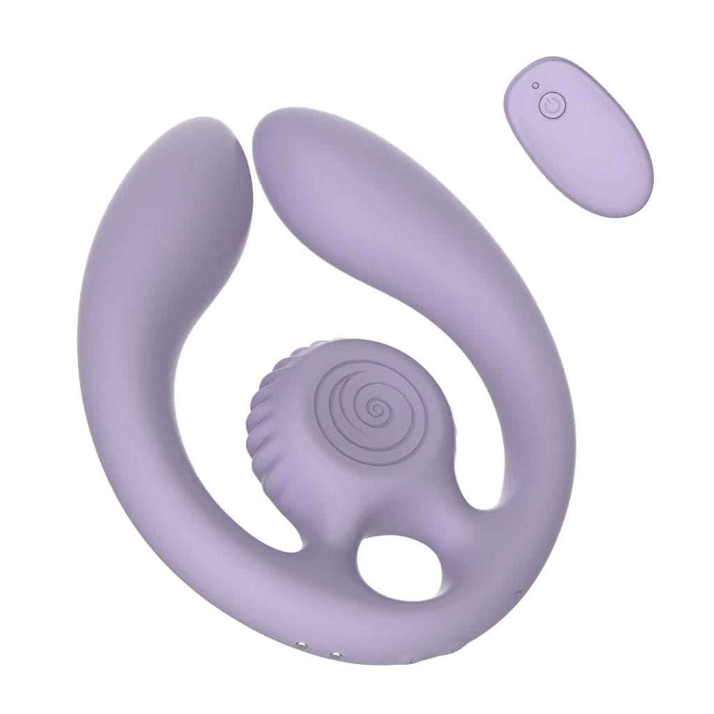 SVibe - Gizi Duo Snail Koppel Vibrator - Lila