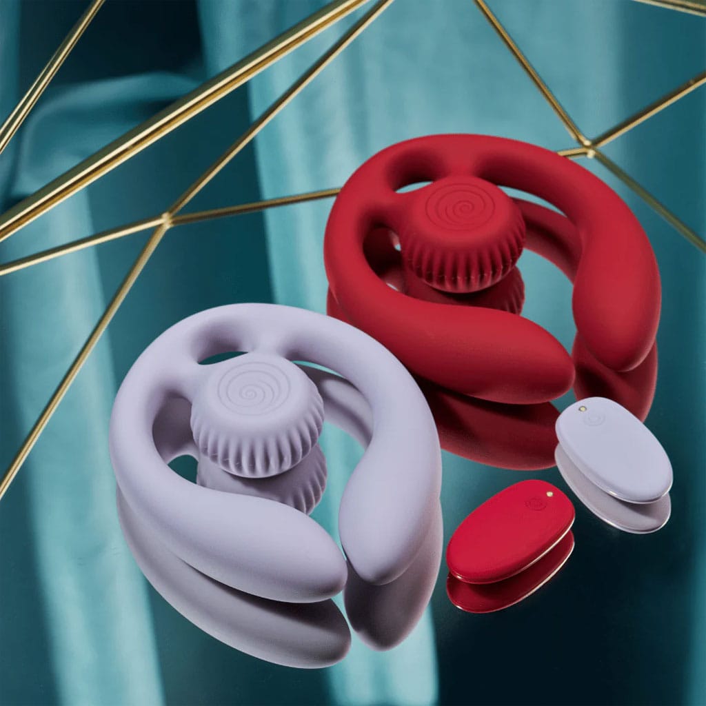 SVibe - Gizi Duo Snail Koppel Vibrator - Lila