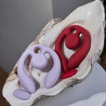 SVibe - Gizi Duo Snail Koppel Vibrator - Rood