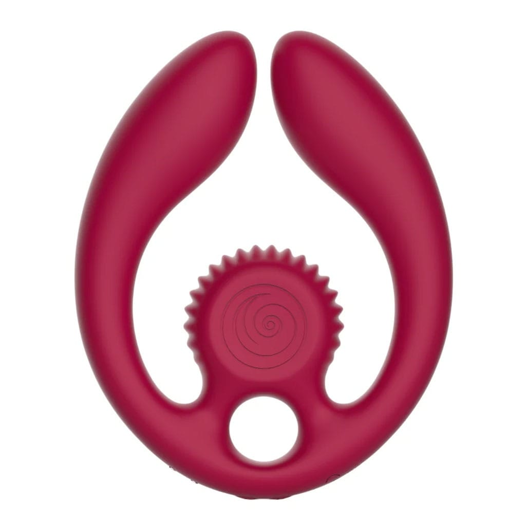 SVibe - Gizi Duo Snail Koppel Vibrator - Rood