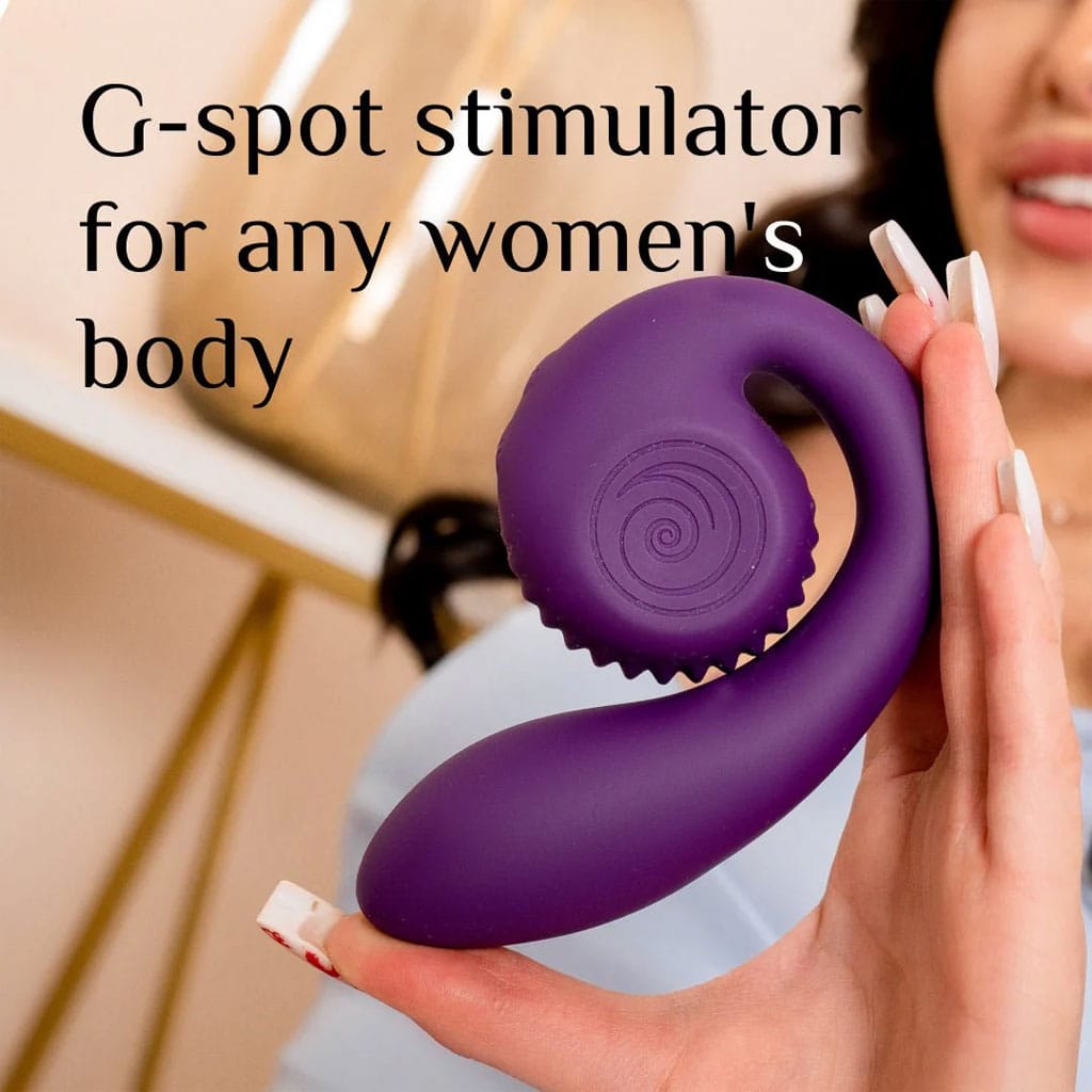 SVibe - Gizi Snail Dual G-Spot Vibrator - Paars
