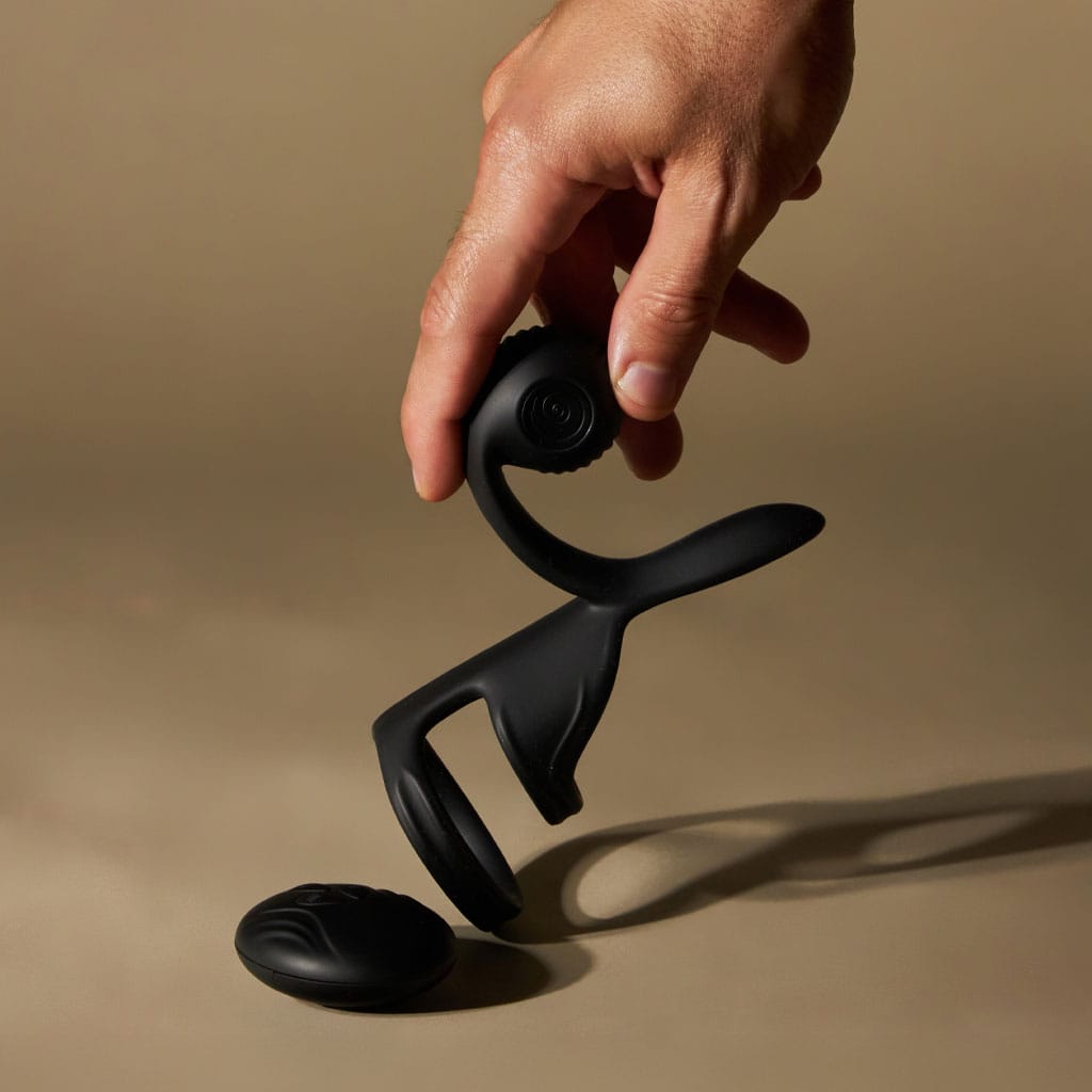 SVibe - Jovi Snail Koppel Cockring met Dubbele Stimulatie