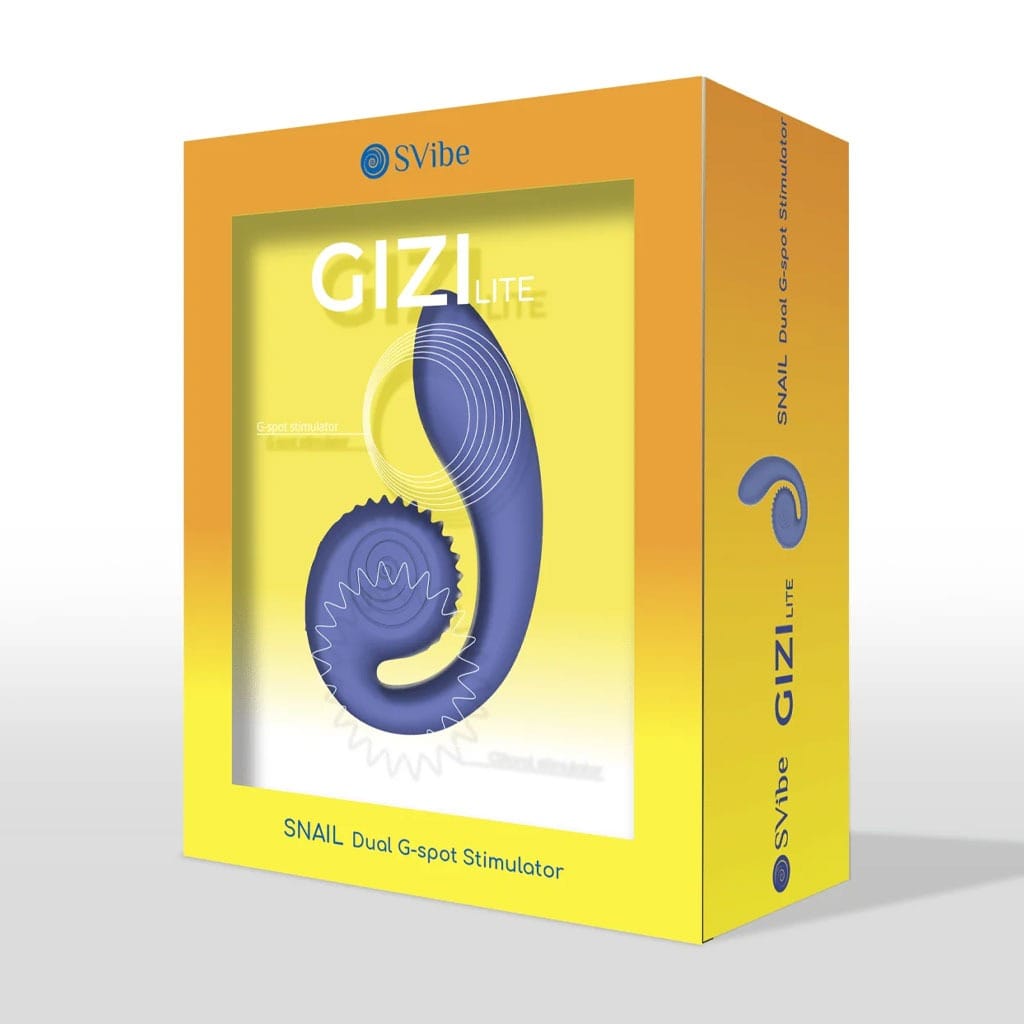 SVibe - Gizi Lite Snail Dual G-Spot Vibrator - Blauw