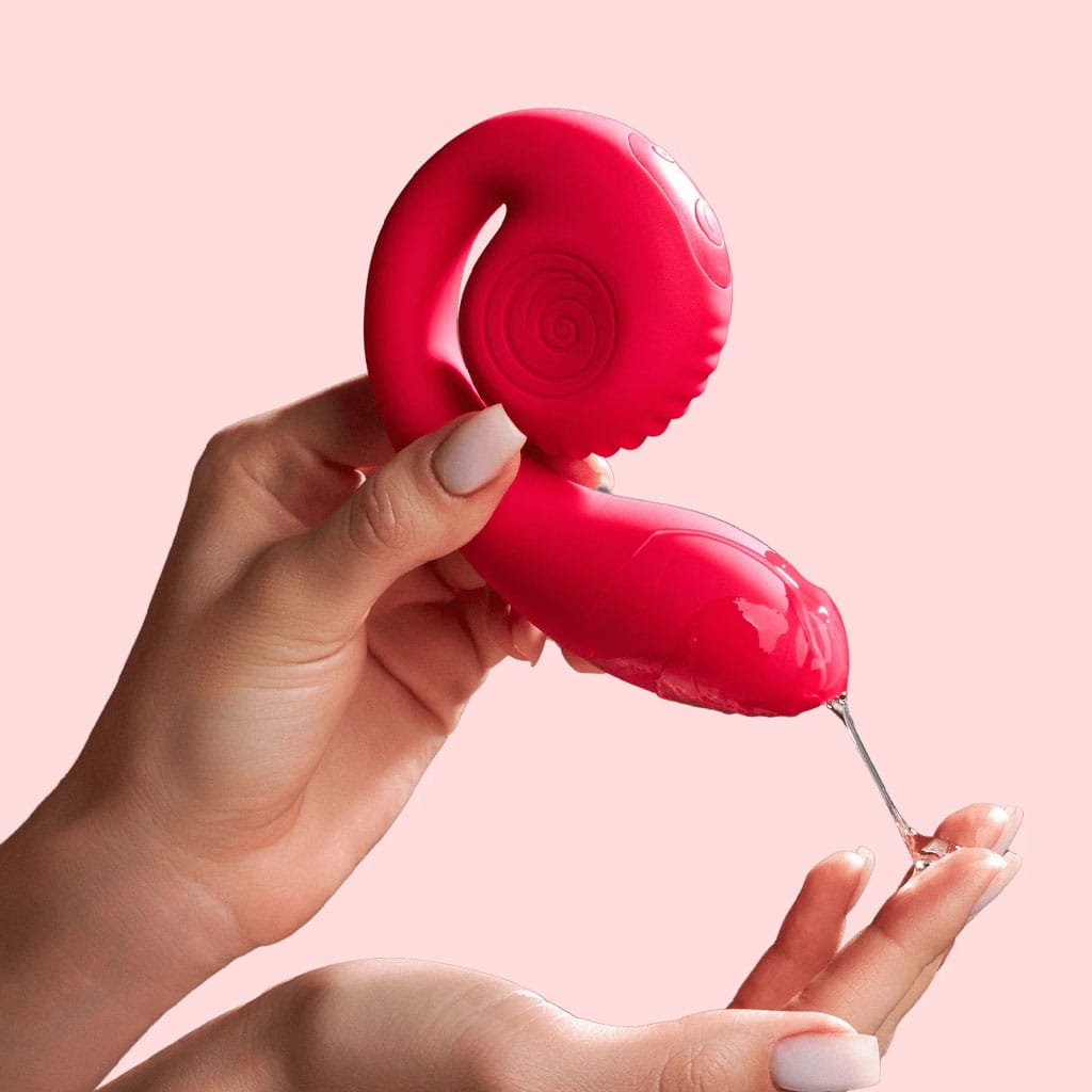 SVibe - Gizi Lite Snail Dual G-Spot Vibrator - Roze