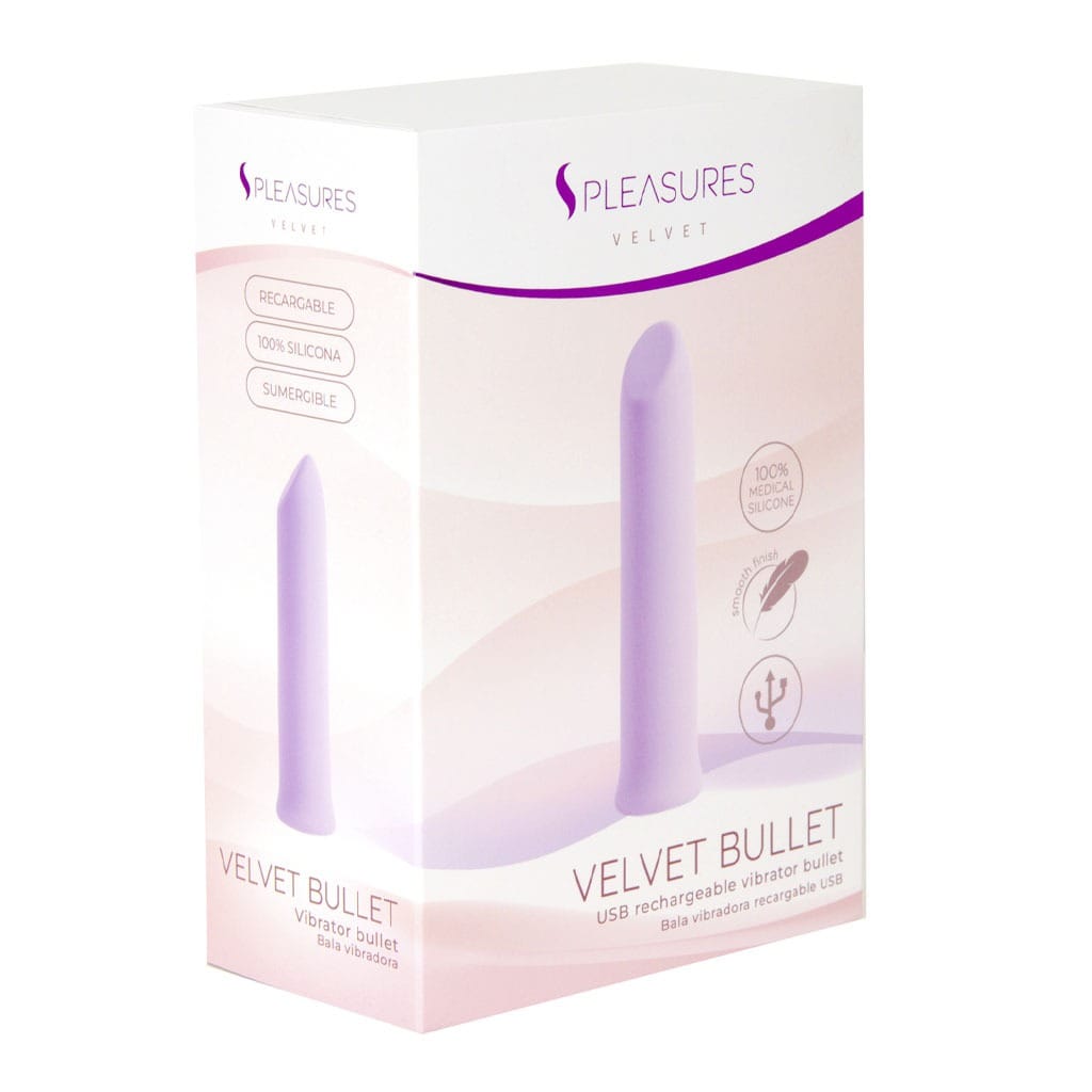 S Pleasures - Velvet Bullet Vibrator Lila