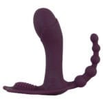 Beau Coeur – Ariva Drievoudige Panty Vibrator met Afstandsbediening