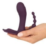 Beau Coeur – Ariva Drievoudige Panty Vibrator met Afstandsbediening